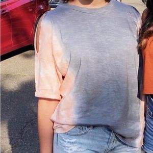 Forever 21 Cutout Shoulder T-Shirt